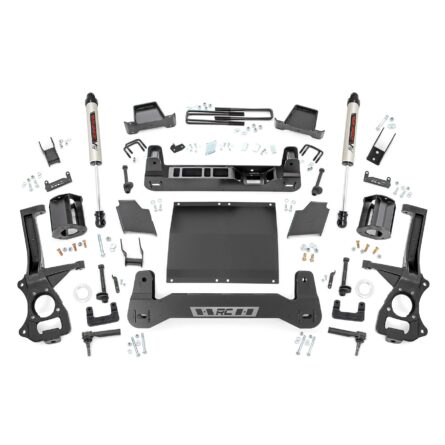 Rough Country 6 Inch Lift Kit - Diesel - RR V2 - Chevy Silverado 1500 (19-23)