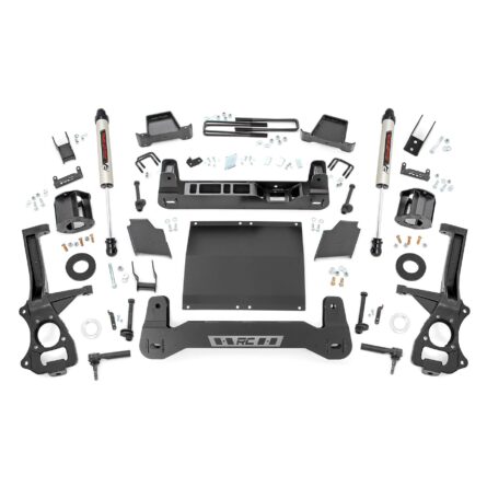 Rough Country 6 Inch Lift Kit - Diesel - RR V2 - GMC Sierra 1500 2WD/4WD (19-23)