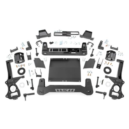 Rough Country 6 Inch Lift Kit - Diesel - Adaptive Ride Control - GMC Sierra 1500 Denali (19-22)