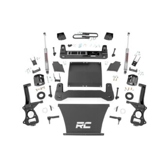 Rough Country 6 Inch Lift Kit - Mono Leaf Rear - N3 - GMC Sierra 1500 (19-23)