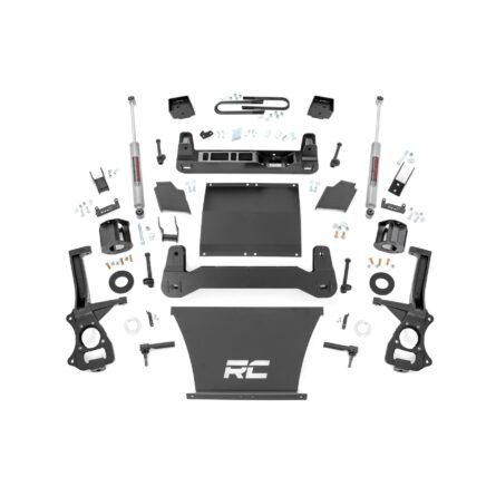 Rough Country 6 Inch Lift Kit - Mono Leaf Rear - N3 - GMC Sierra 1500 (19-23)