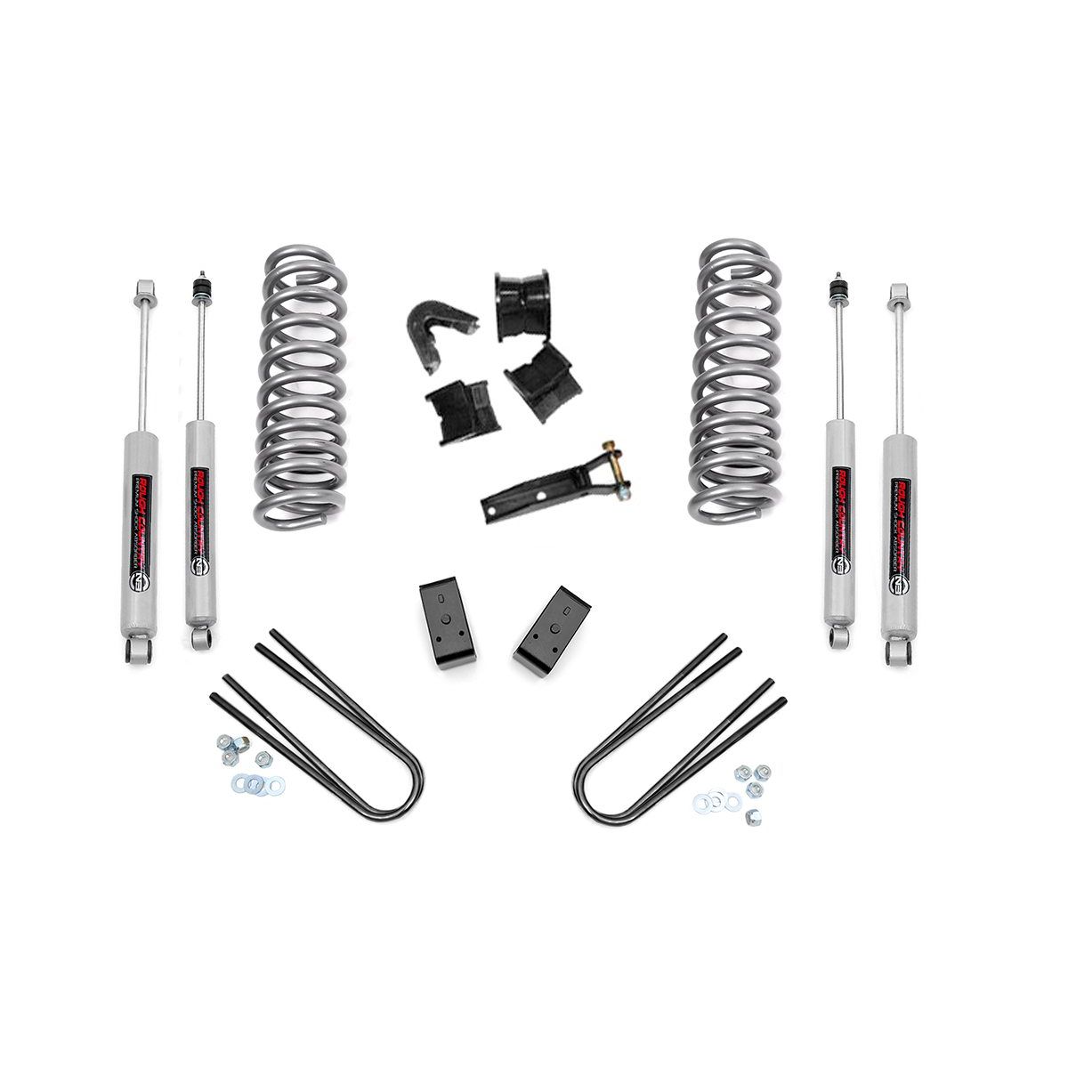 Rough Country 4 Inch Lift Kit - Rear Blocks - Ford Bronco 4WD (1978-1979)