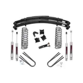 Rough Country 4 Inch Lift Kit - Rear Springs - Ford Bronco 4WD (1978-1979)