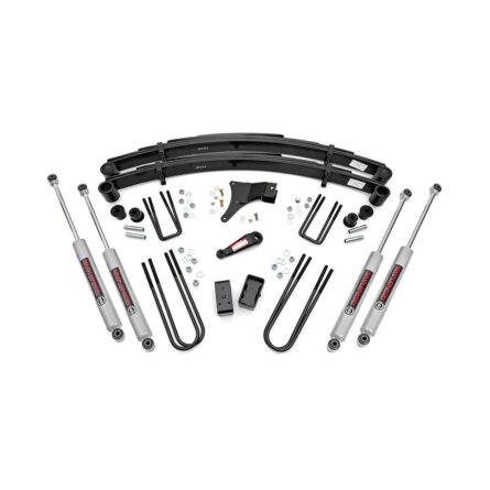 Rough Country 4 Inch Lift Kit - Ford F-350 4WD (1986-1997)