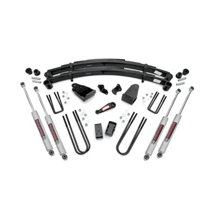 Rough Country 4 Inch Lift Kit - Ford F-250 4WD (1987-1997)