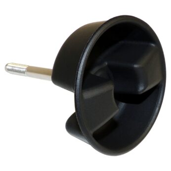 Crown Automotive - Steel Black Hard Top Mounting Knob