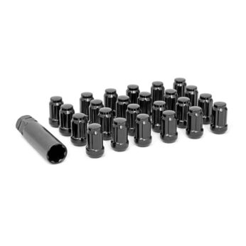 Rough Country 1/2 x 20 Lug Nut Set of 24 - Black