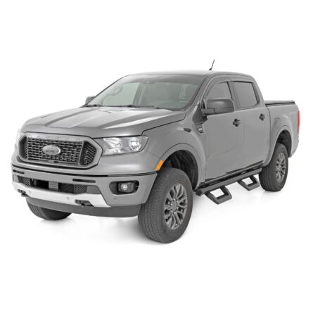 Rough Country SR2 Adjustable Aluminum Steps - Ford Ranger 2WD/4WD (2019-2023)