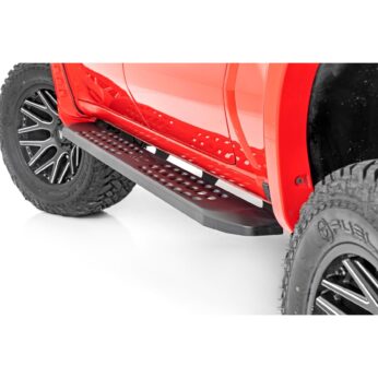 Rough Country RPT2 Running Boards - Crew Cab - Black - Chevy/GMC 1500/2500HD (19-23)