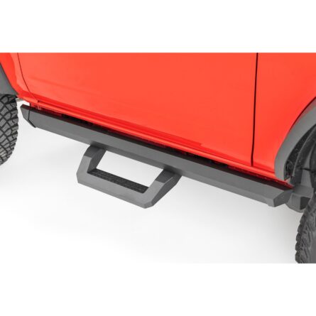 Rough Country SR2 Adjustable Aluminum Step - Ford Bronco (2 Door) 4WD (2021-2023)