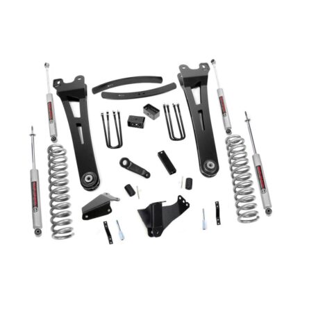 Rough Country 6 Inch Lift Kit - Diesel - Radius Arm - Ford Super Duty 4WD (05-07)