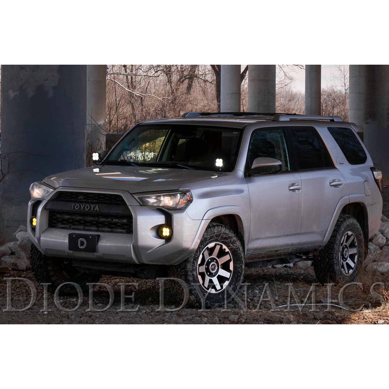 SSC2 LED Ditch Light Kit for 2010-2021 Toyota 4Runner, Sport Yellow Combo