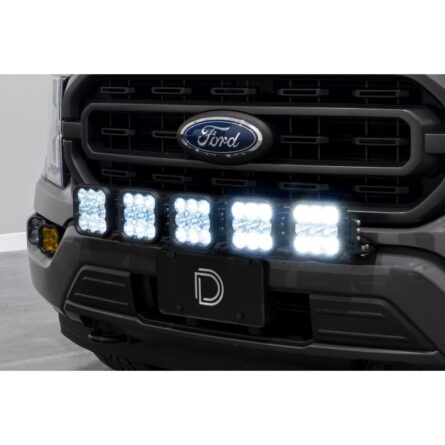 SS5 Grille CrossLink Lightbar Kit for 2021-2022 Ford F-150, Sport White Combo