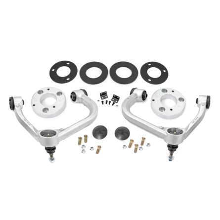 Rough Country 3 Inch Lift Kit - Forged UCA - Ford F-150 Lightning 4WD (2022)