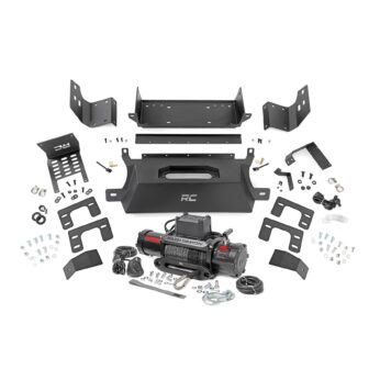 Rough Country Hidden Winch Mount - 9500S - Ford Bronco 4WD (2021-2023)