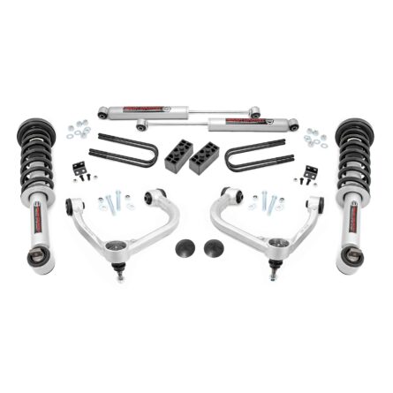 Rough Country 3 Inch Lift Kit - Forged UCA - N3 Struts - Ford F-150 4WD (21-23)