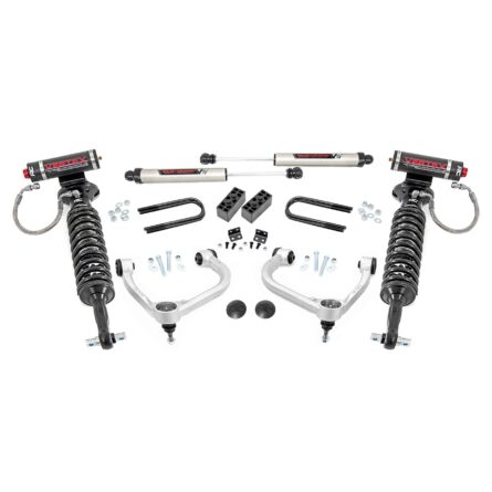 Rough Country 3 Inch Lift Kit - Fabbed UCA - Vertex/V2 - Ford F-150 4WD (21-23)