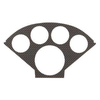 FACEPLATE FOR #2207, OPTIONAL, SILVER CARBON LOOK