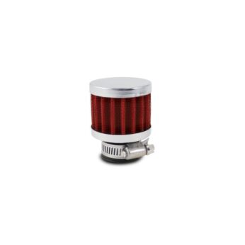 Vibrant Performance - 2168 - Crankcase Breather Filter w/ Chrome Cap, 1 in. Inlet I.D.