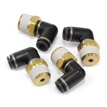 Elbow Male - 3/8in MNPT x 1/4in PTC - DOT - SMC # KV2L07-36S