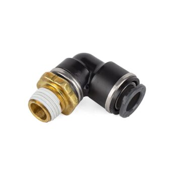 Elbow Male - 1/4 in.  MNPT x 3/8 in.  PTC - DOT - SMC # KV2L11-35S