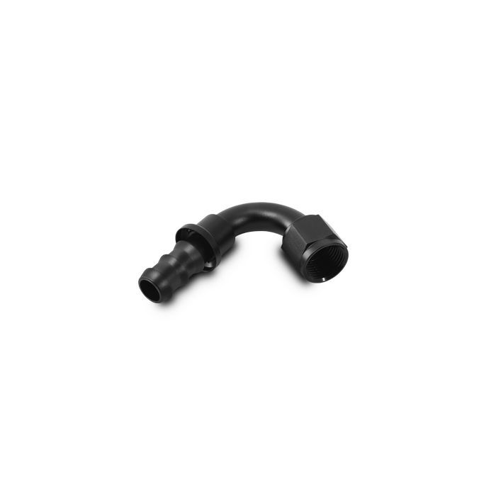 Vibrant Performance - 22212 - Push-On 120 Degree Hose End Elbow Fitting; Size: -12AN