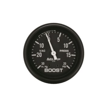 2-5/8 in. BOOST/VACUUM, 30 IN HG/20 PSI, AUTO GAGE