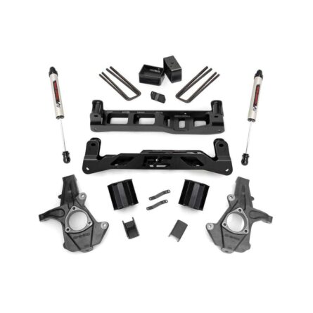 Rough Country 5 Inch Lift Kit - Cast Steel - V2 - Chevy/GMC 1500 (14-17)