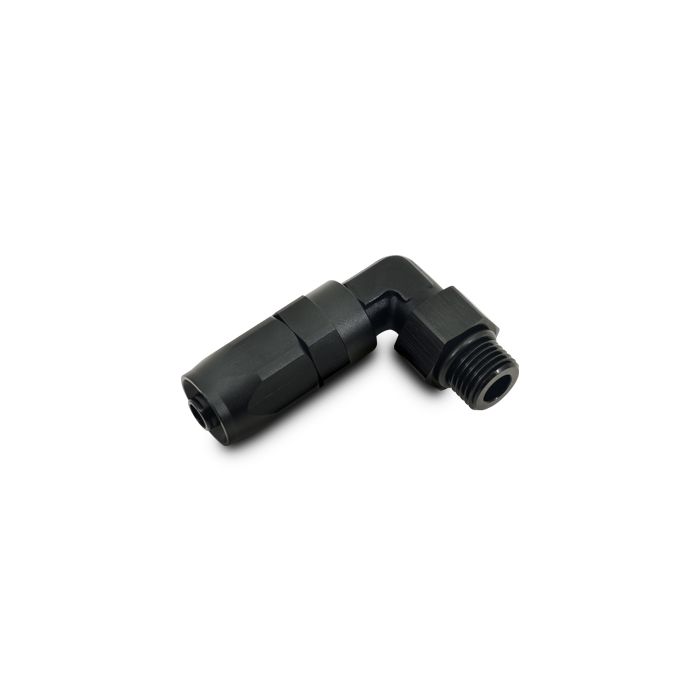 Vibrant Performance - 24907 - Male Hose End Fitting, 90 Degree; Size: -10AN; Thread: (8) 3/4 in.-16