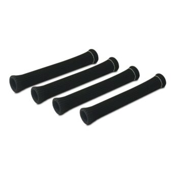 Vibrant Performance - 25891 - Spark Plug Boot Insulator, Size: 3/4 in. Diameter (4/pack) - Black color