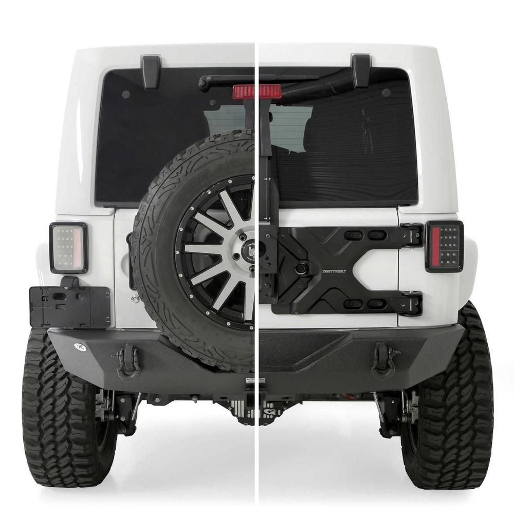 Pivot HD Tire Carrier for 07-18 Jeep Wrangler JK