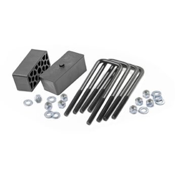 Rough Country 2 Inch Block & U-Bolt Kit - Chevy/GMC 1500 (99-23)