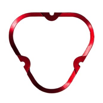 KC Hilites FLEX ERA 3 - 1-Bezel Ring - ED Coated - Red