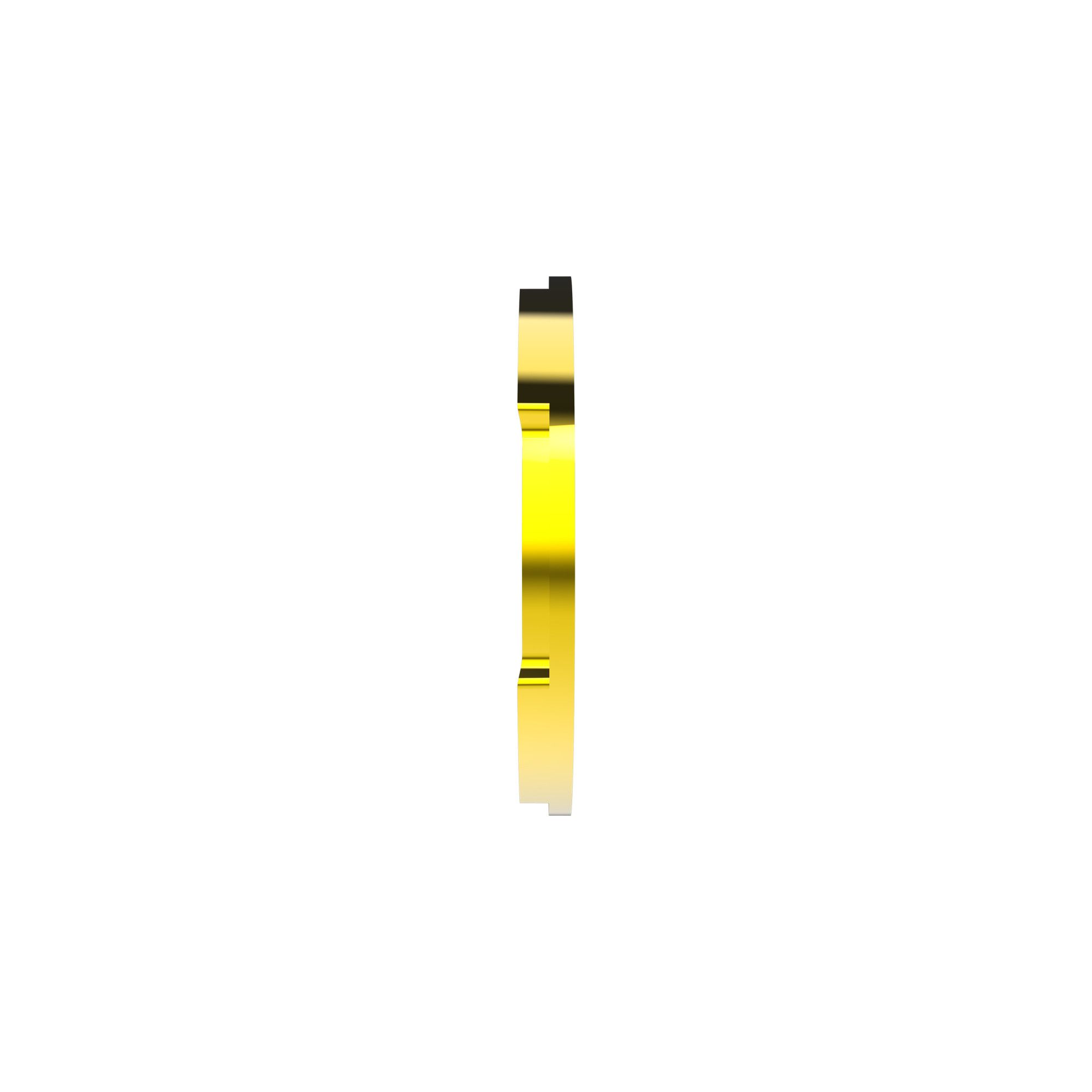 KC Hilites FLEX ERA 1 - Single Bezel Ring - Gold