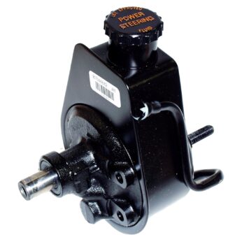 Crown Automotive - Metal Black Power Steering Pump