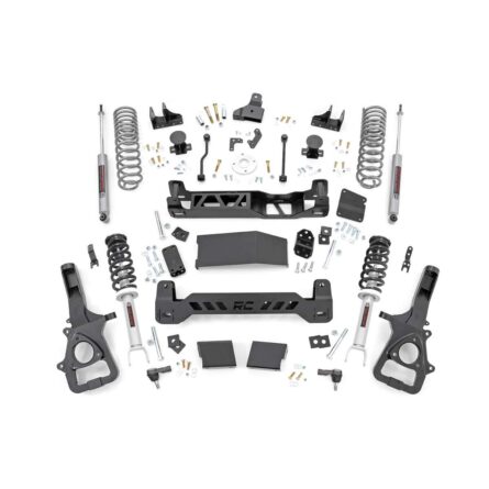 Rough Country 6 Inch Lift Kit - N3 Struts - Dual Rate Coils - Ram 1500 4WD (19-23)