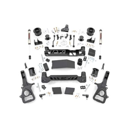 Rough Country 5 Inch Lift Kit - Air Ride - V2 - Ram 1500 4WD (2019-2023)