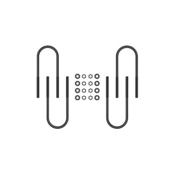 99-10 FSD REAR 12" U-BOLT KIT
