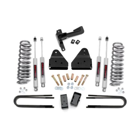 Rough Country 3 Inch Lift Kit - FR Springs - Ford Super Duty 4WD (2005-2007)