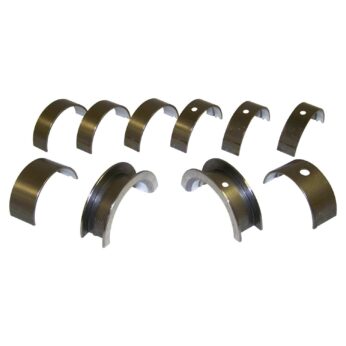 Crown Automotive - Metal Silver Crankshaft Main Bearing Set