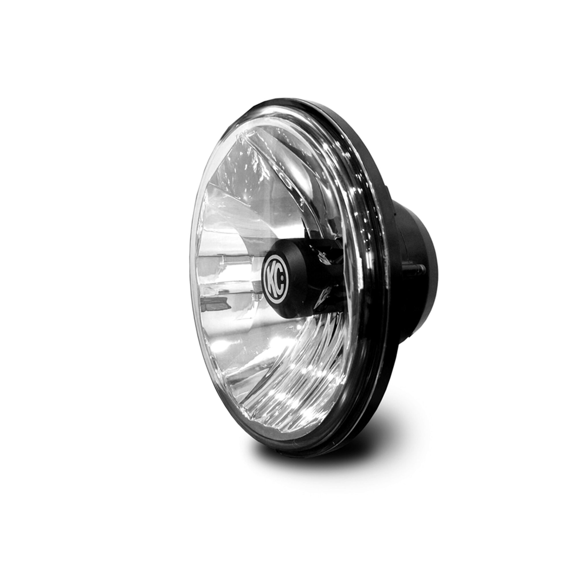 KC Hilites 7 in Gravity LED - 2-Headlights - 40W Driving Beam - Universal / fits 97-06 Jeep TJ