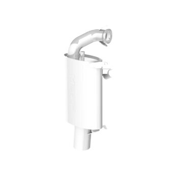 MBRP Powersports Snowmobile Quiet Trail Muffler
