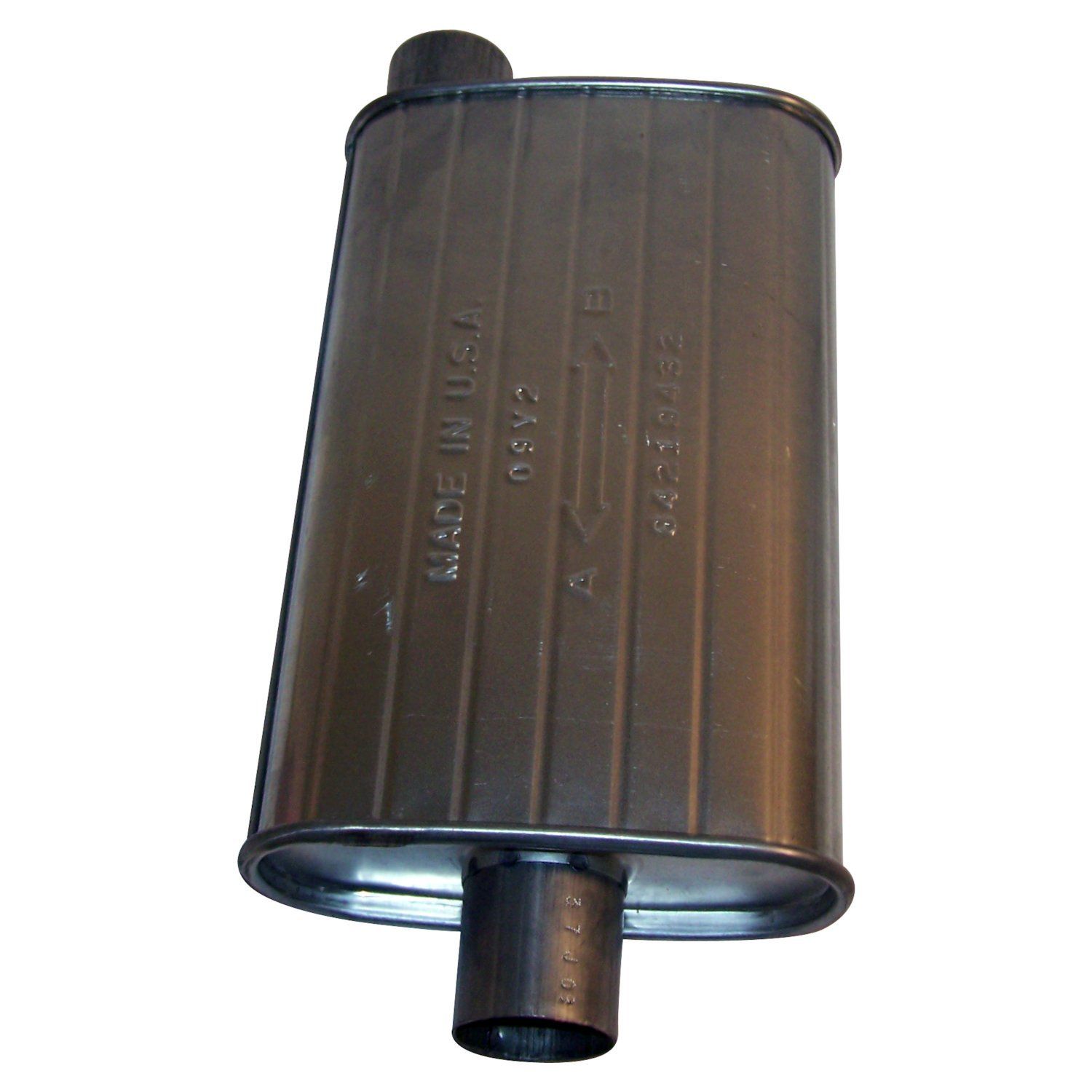 Crown Automotive - Metal Silver Muffler