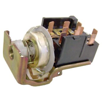 Crown Automotive - Metal Black Headlight Switch