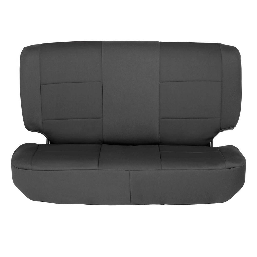 NEOPRENE SEAT COVER SET FRONT/REAR - BLACK 97-02 TJ