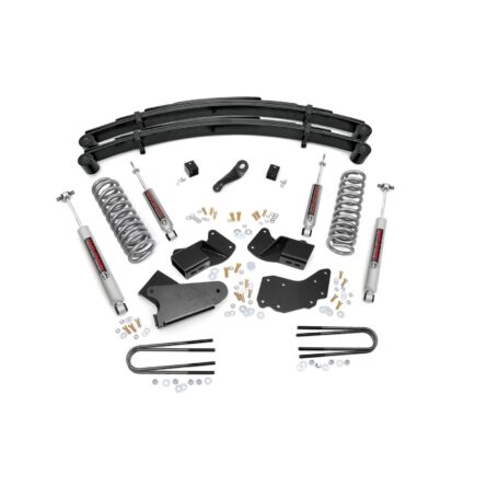 Rough Country 4 Inch Lift Kit - Rear Springs - Ford Bronco II 4WD (1984-1990)