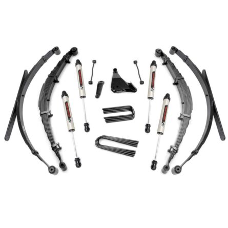 Rough Country 6 Inch Lift Kit - Rear Springs - V2 - Ford Super Duty 4WD (1999)