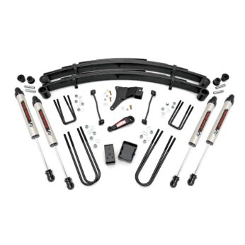 Rough Country 6 Inch Lift Kit - Rear Blocks - V2 - Ford Super Duty 4WD (1999)