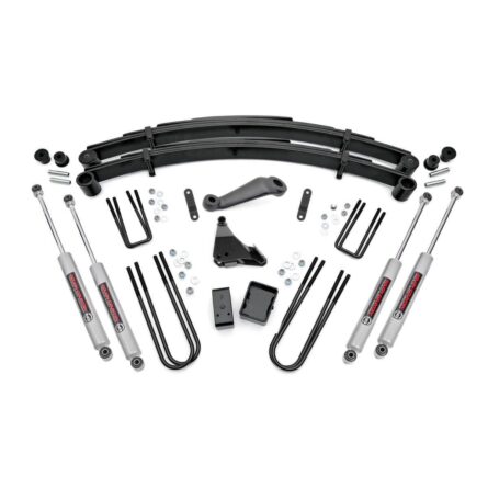 Rough Country 6 Inch Lift Kit - Rear Blocks - Ford Super Duty 4WD (1999-2004)