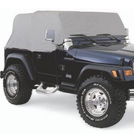 Cab Cover W/O Door Flap - Water Resistant - Gray